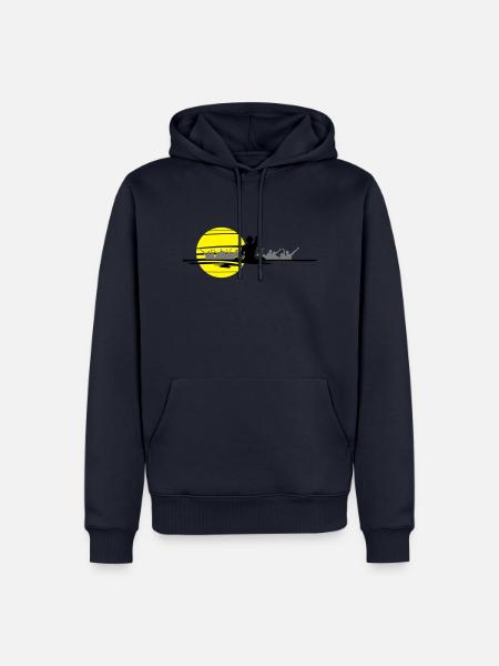 Musik - DJ Party - Männer Premium Bio Hoodie - Navy