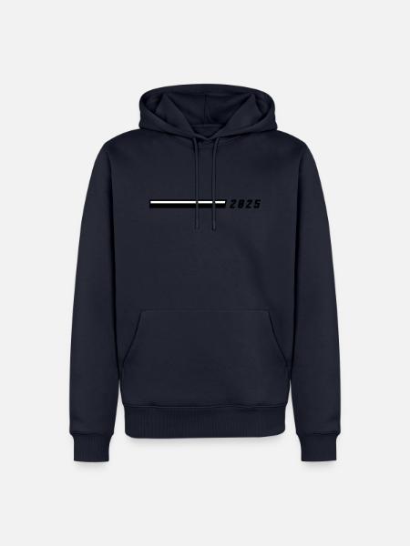 2025 year - Men’s Premium Organic Hoodie - navy