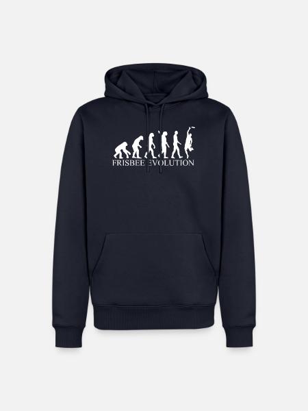 Frisbee evolution - Men’s Premium Organic Hoodie - navy