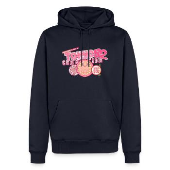 Tokyo Connection 82 (Nippon Cats) - Männer Premium Bio Hoodie - Navy - Vorne - Nico (187cm)