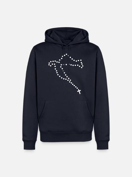 Kroatien Krunica Hrvatska Krunica Croatia Krunica - Männer Premium Bio Hoodie - Navy