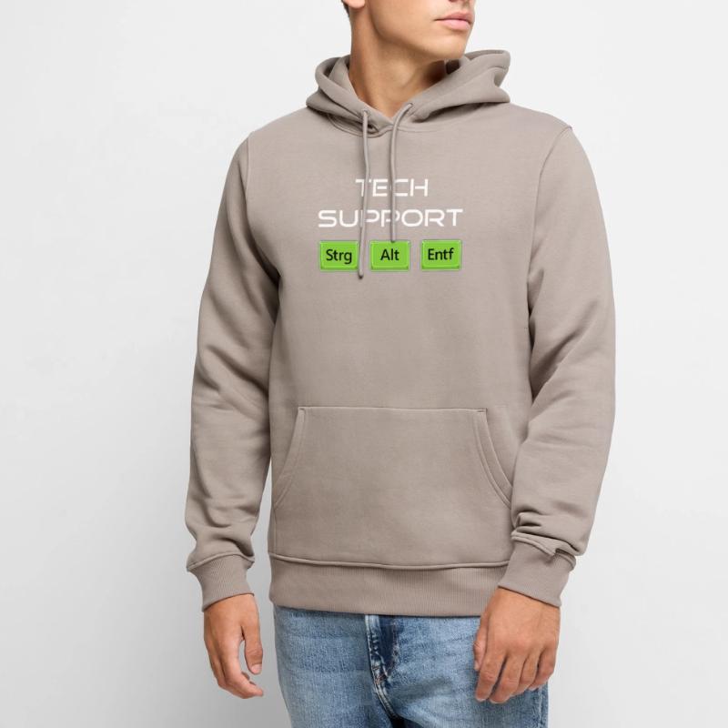 Tech | Technical support | Computer Admin | Nerd Men’s Premium Organic Hoodie