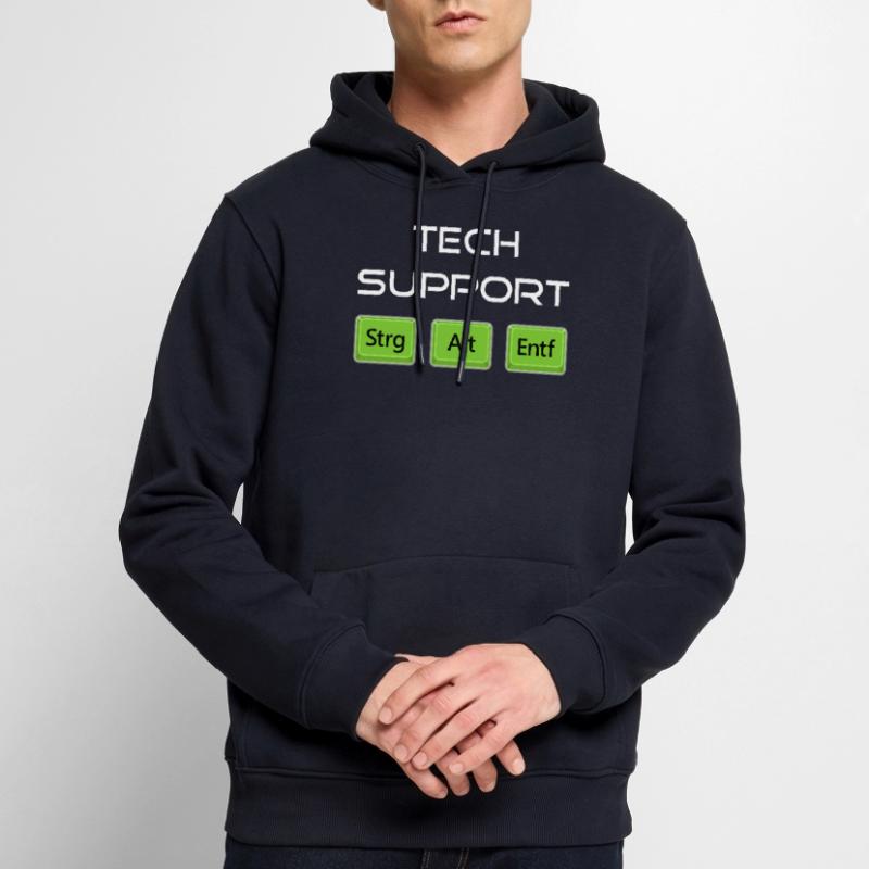 Tech | Assistance technique | Computer Admin | Nerd Sweat à capuche Premium bio Homme