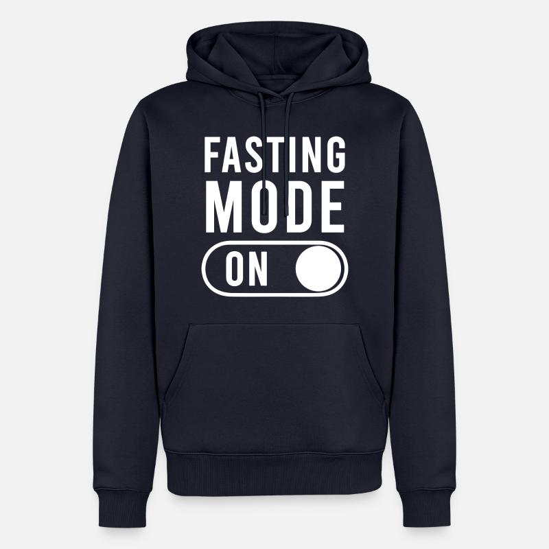 Fastenmodus An Ramadan - Männer Premium Bio Hoodie - Navy