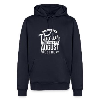 Tauchen - Taucher - Taucher Geburtstagsshirt - Männer Premium Bio Hoodie - Navy - Vorne - Nico (187cm)