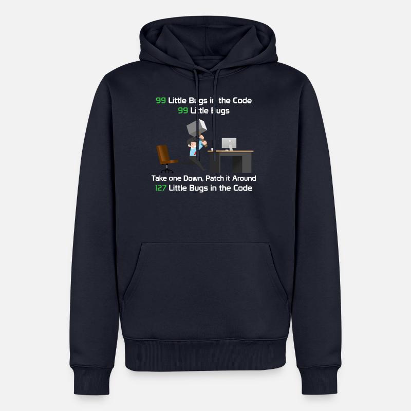 Programmierer - Männer Premium Bio Hoodie - Navy