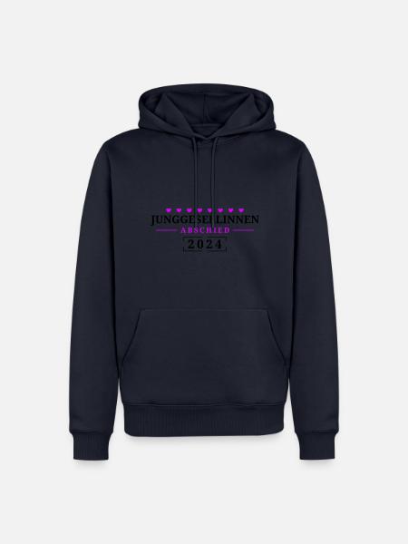 Jga 2024 Junggesellinnenabschied - Männer Premium Bio Hoodie - Navy