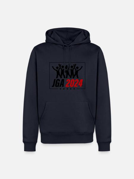 Junggesellen Abschied 2024 - Männer Premium Bio Hoodie - Navy