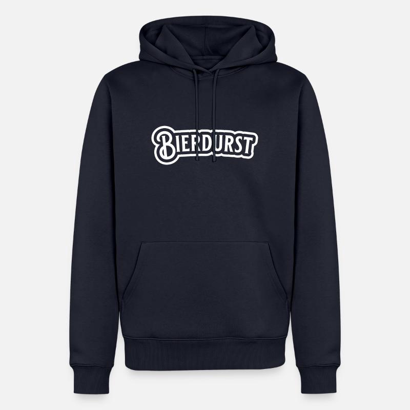 Bierdurst - Männer Premium Bio Hoodie - Navy