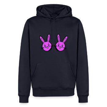 Easter Bunny Easter - Men’s Premium Organic Hoodie - navy - Front - Nico (187cm)