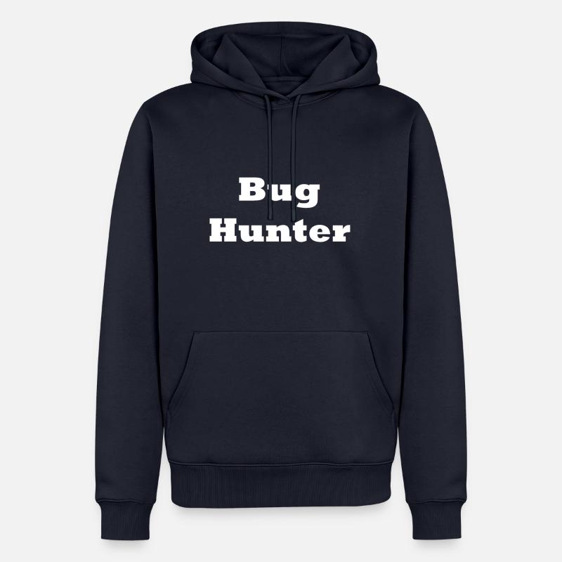 Bug Hunter - Männer Premium Bio Hoodie - Navy