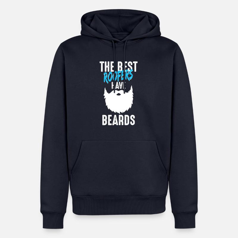 Couvreur couvreurs cadeau Bart - Sweat à capuche Premium bio Homme - bleu marine