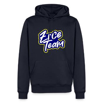 Zrce Team - Männer Premium Bio Hoodie - Navy - Vorne - Nico (187cm)