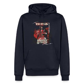 Transformers Optimus Prime Cybertron Warrior - Men’s Premium Organic Hoodie - navy - Front - Nico (187cm)