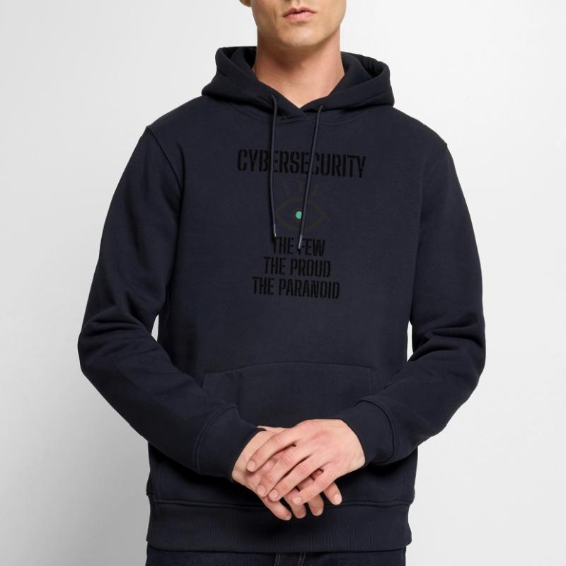 Cybersecurity - IT Security Computer Scientists Men’s Premium Organic Hoodie