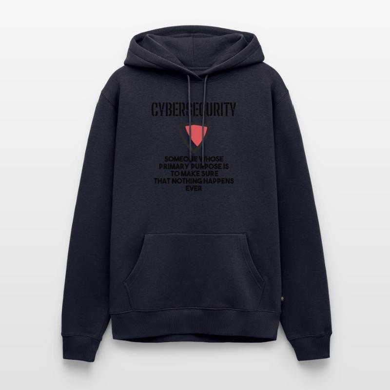 Cybersecurity - IT Security Computer Scientists Men’s Premium Organic Hoodie