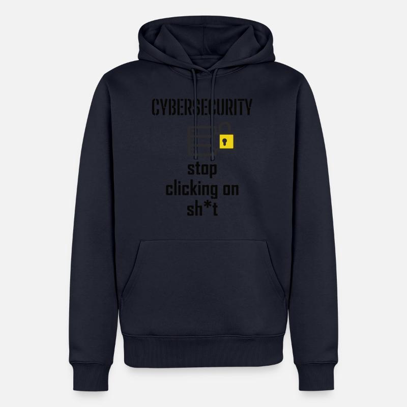 Cybersecurity - IT Security Computer Scientists - Men’s Premium Organic Hoodie - navy