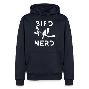 Birdwatching - Birdwatching - Birding - Nerd - Men’s Premium Organic Hoodie - navy - Front - Nico (187cm)