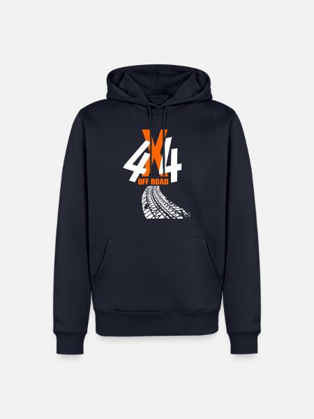 4x4 Offroad - Männer Premium Bio Hoodie - Navy