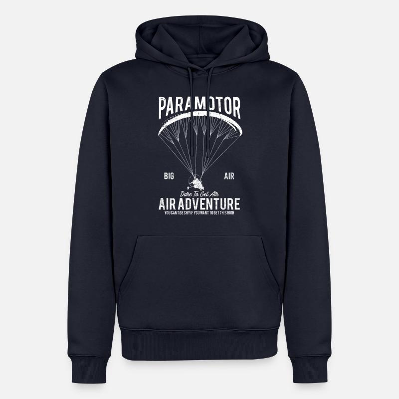 Paramotor - Männer Premium Bio Hoodie - Navy