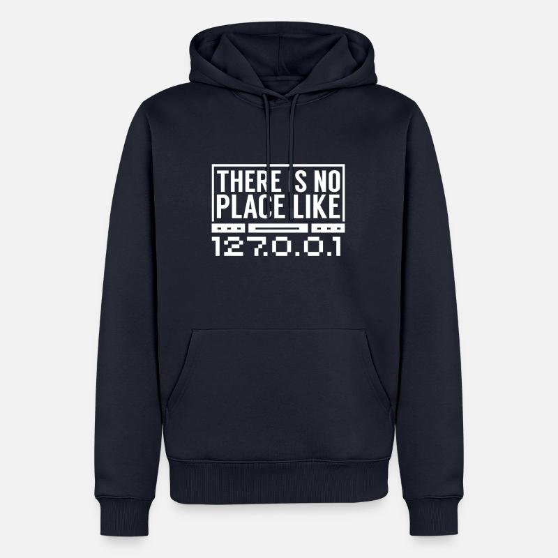 PROGRAMMER Geek - Männer Premium Bio Hoodie - Navy