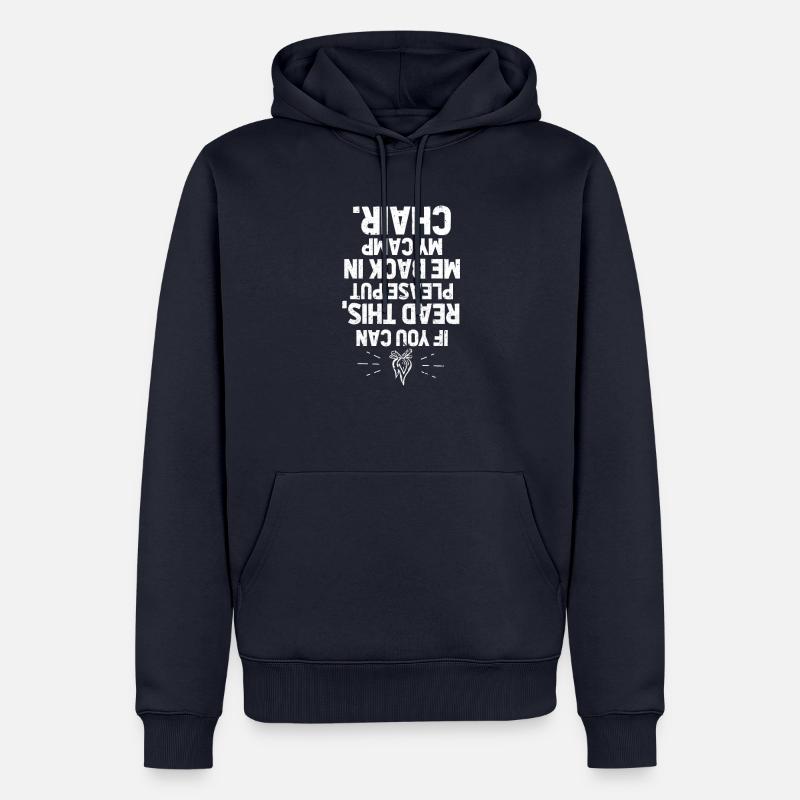 Camper - Männer Premium Bio Hoodie - Navy