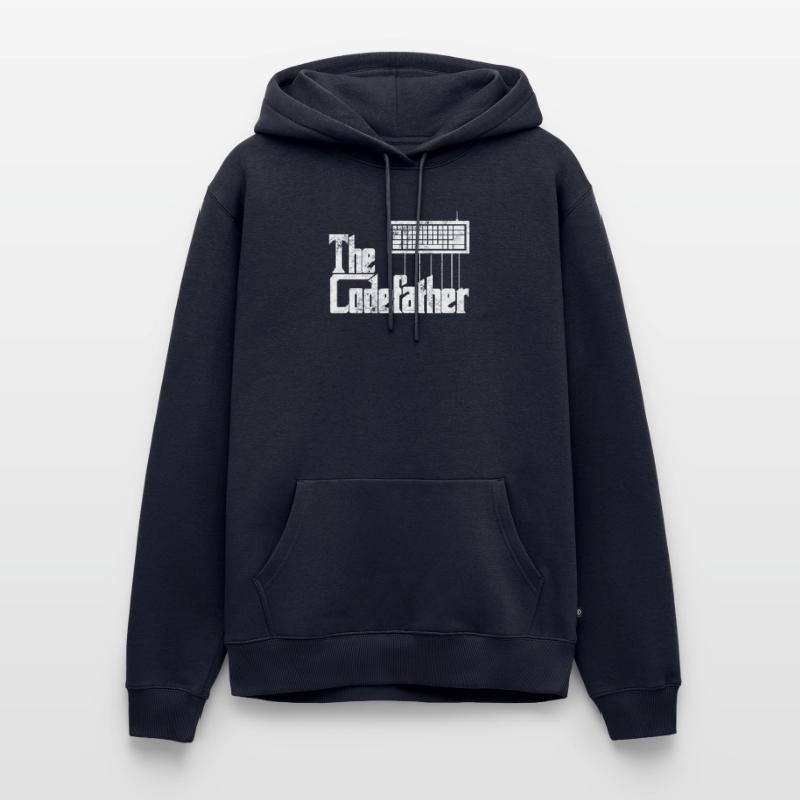 Conception de programmeur drôle Le graphique Codefather Sweat à capuche Premium bio Homme