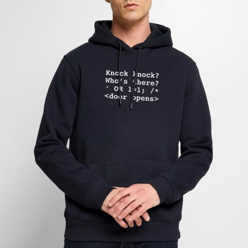 Funny Programmer graphic Programming Injection Men’s Premium Organic Hoodie