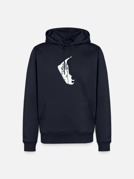 Amrum Nordsee insel - Männer Premium Bio Hoodie - Navy