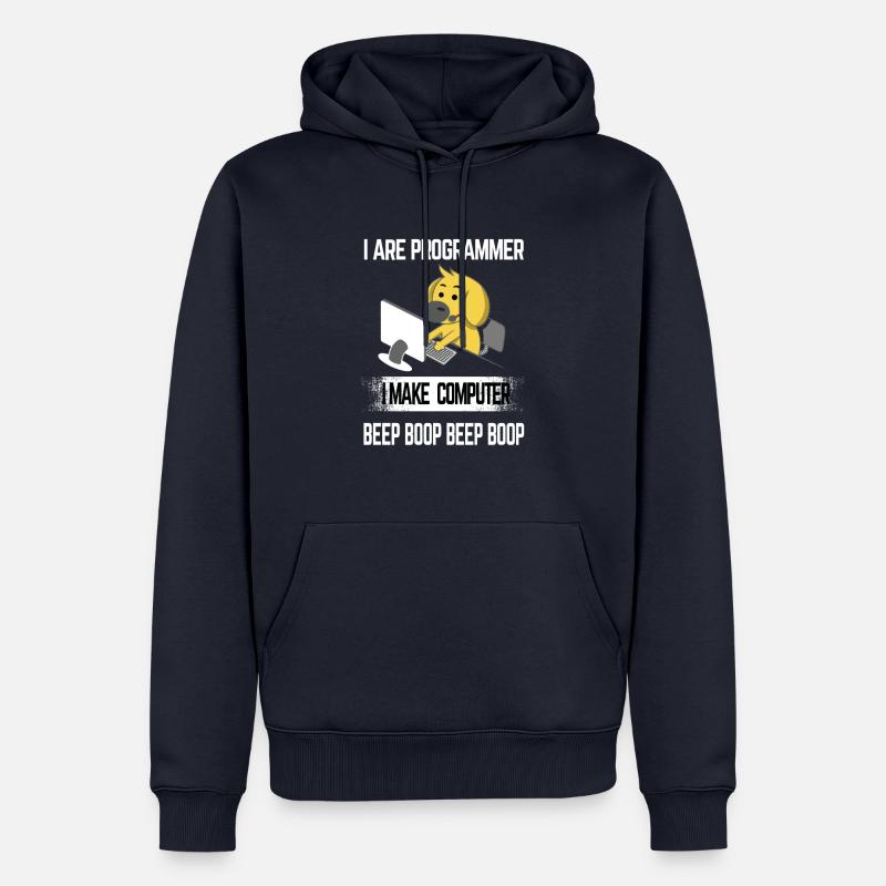 Computer science programmør computer pc gave - Herre Premium økologisk hoodie - navy