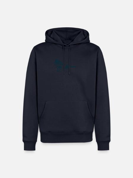 Fischland Darss Ostseeküste Geschenk - Männer Premium Bio Hoodie - Navy