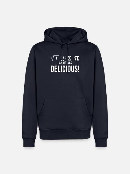 I Ate Some Pie And It Was so Delicious - Männer Premium Bio Hoodie - Navy