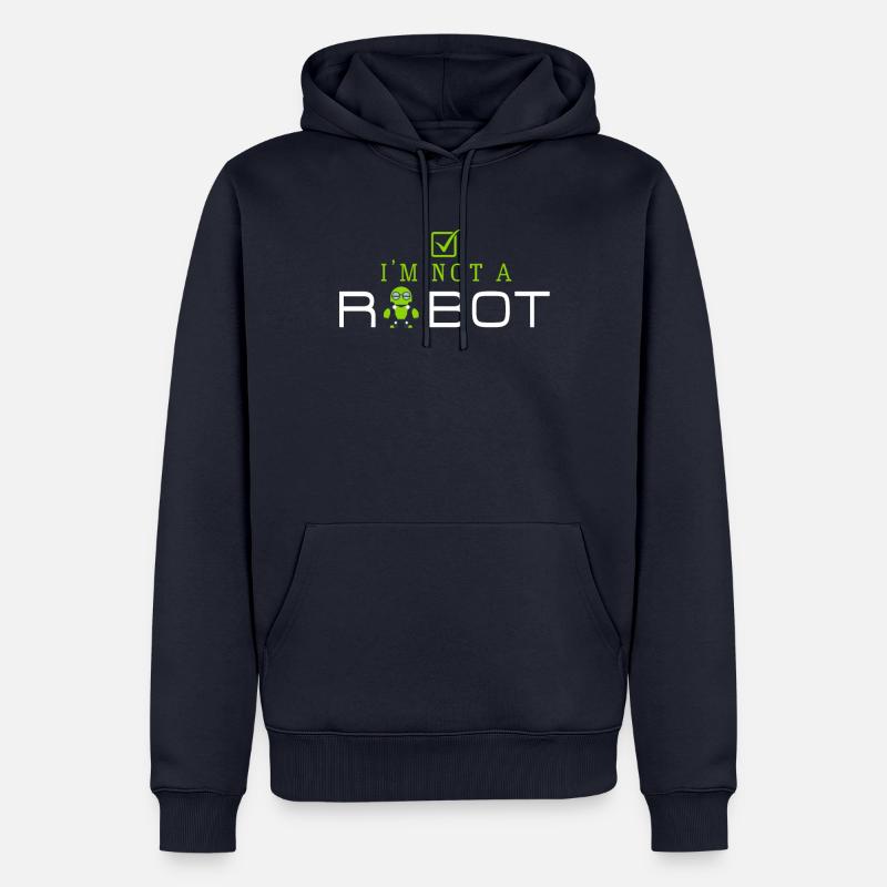 Computer scientist Programmer Computer Computer - Men’s Premium Organic Hoodie - navy