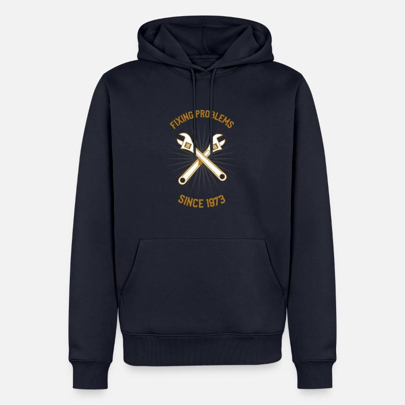 Fixing Problems Since 1873 - Männer Premium Bio Hoodie - Navy