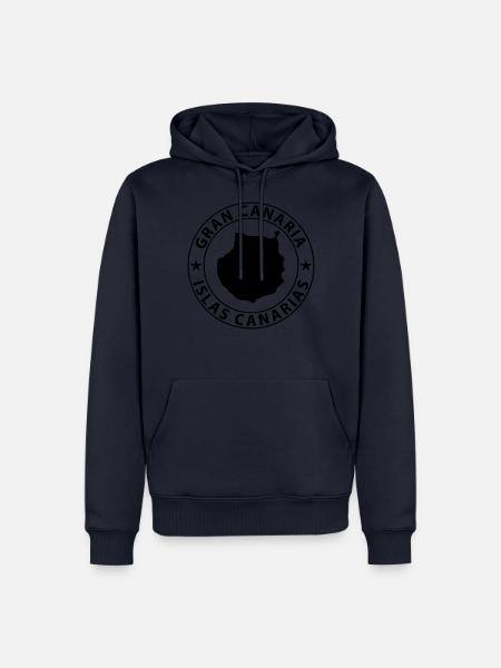 Gran Canaria - Männer Premium Bio Hoodie - Navy