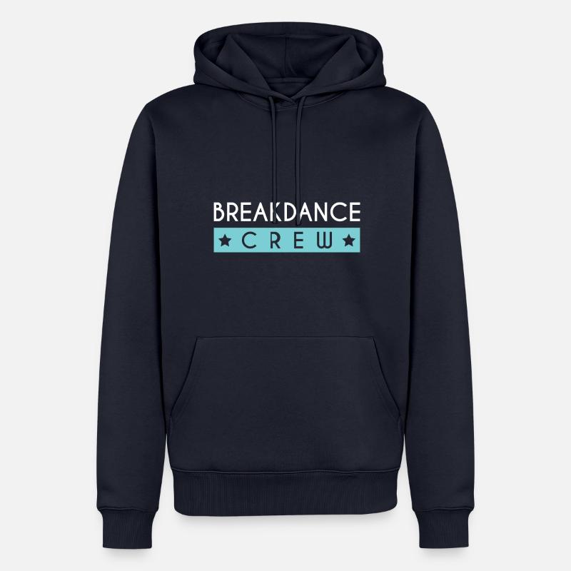 Breakdance Crew - Männer Premium Bio Hoodie - Navy