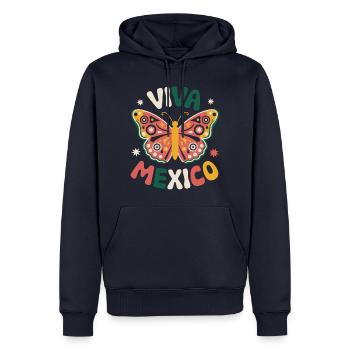 Mexico Mexico Mexican Spanish - Men’s Premium Organic Hoodie - navy - Front - Nico (187cm)