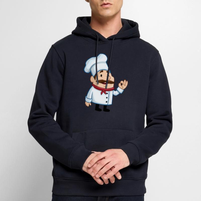 chef chef baker baecker kitchen kitchen kitchen1 Men’s Premium Organic Hoodie