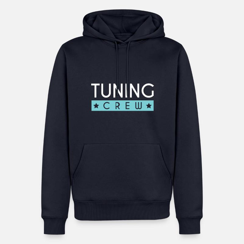 Tuning Crew - Männer Premium Bio Hoodie - Navy