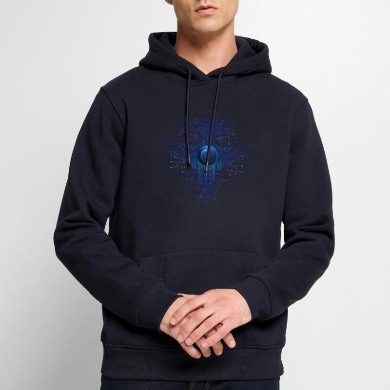 Machine Learning AI Deep Learning Programmer Men’s Premium Organic Hoodie
