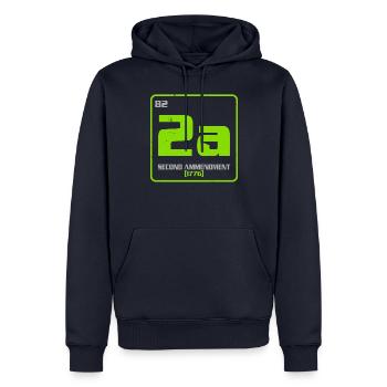 Second Amendment Gun Rights 2nd Amendment America - Men’s Premium Organic Hoodie - navy - Front - Nico (187cm)