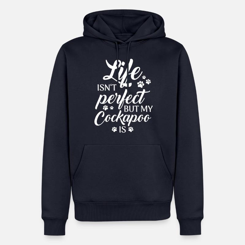 Cockapoo Hund - Männer Premium Bio Hoodie - Navy