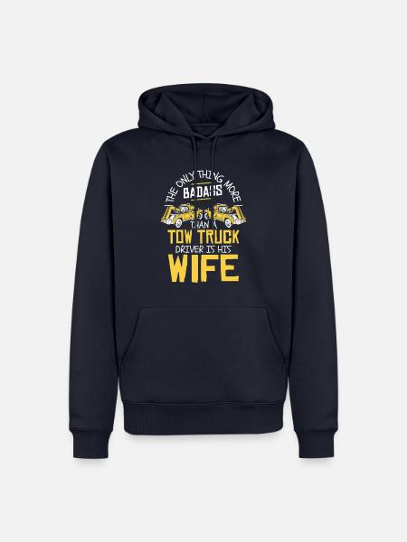Abschleppwagen Truck Abschlepper - Männer Premium Bio Hoodie - Navy