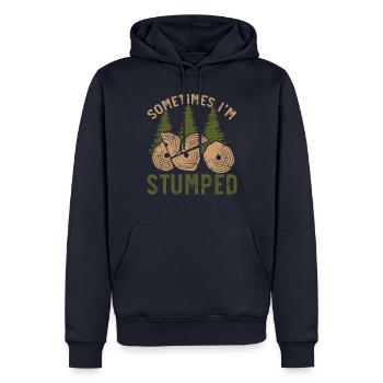 Manchmal bin ich ratlos Arboriculture Arborist - Männer Premium Bio Hoodie - Navy - Vorne - Nico (187cm)