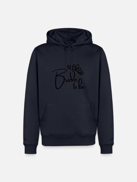 Bride to be -Junggesellenabschied - Männer Premium Bio Hoodie - Navy