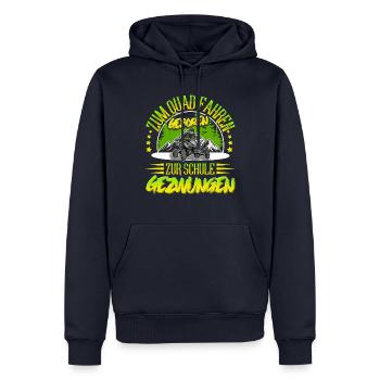 Quad ATV Offroad Quadfahrer - Männer Premium Bio Hoodie - Navy - Vorne - Nico (187cm)