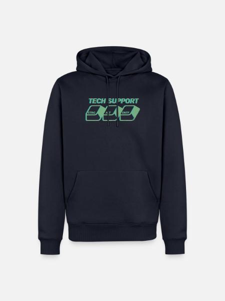 Strg Alt Entf - It-Support - Männer Premium Bio Hoodie - Navy