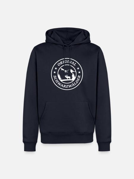 Original Schwarzwälder Kind Junge Wandern Natur - Männer Premium Bio Hoodie - Navy