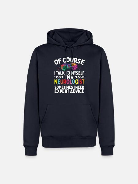 Neurologist Brain Surgery Brain Scan - Männer Premium Bio Hoodie - Navy