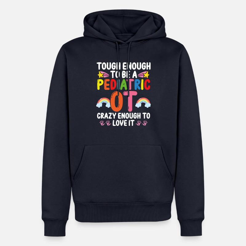 Occupational Therapist Occupational Assistant - Männer Premium Bio Hoodie - Navy